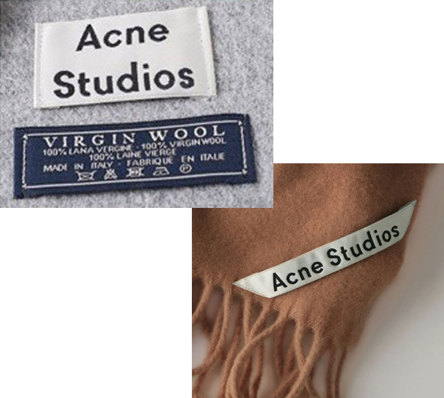 1224までの出品acne studios マフラー　正規品